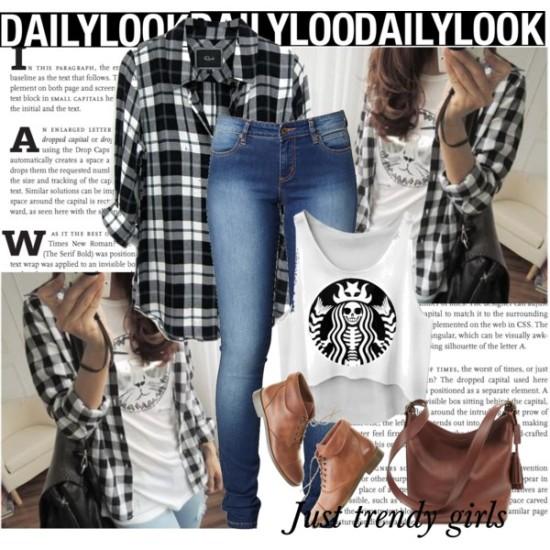 How to style a plaid shirt | | Just Trendy Gir