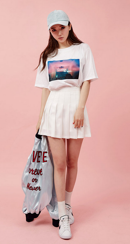 chuu Pleated Mini Skirt | Mini skirts outfits summer, Pleated mini .