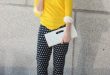 Cute Outfit of the Day: Amy Shaughnessy's Polka Dot Pants : Lucky .