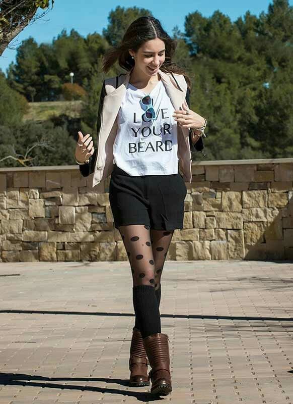 How to Wear Polka Dot Tights: Top 13 Ladylike & Lovely Outfit .