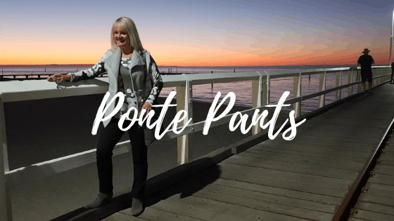 How to wear Ponte Pants and look a Million Dollars - Lifestyle Fif