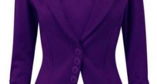 Collection Purple Blazer Womens Pictures - Reikian | Blazer .