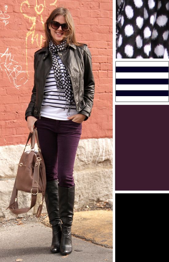 What I Wore: Landed | Cute dress outfits, Purple skinny jeans .