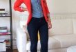 23 Pretty Red blazers for Girls Try It | Latest Outfit Ideas (With .