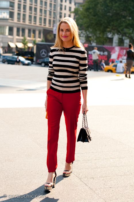 Amanda Hearst at Michael Kors | Spring outfits casual, Street .