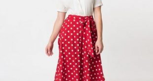 Skirt outfits midi pencil polka dots 30 new ideas #skirt | Vintage .