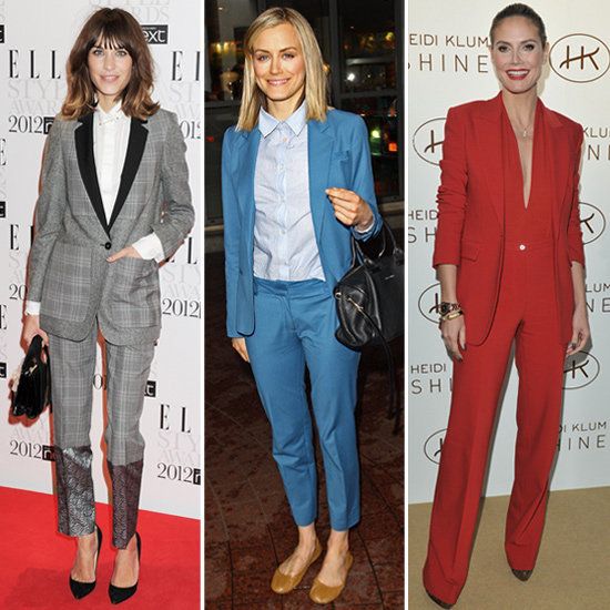 The Power Suit — 26 Celebs Show How to Wear It For Work and Play .