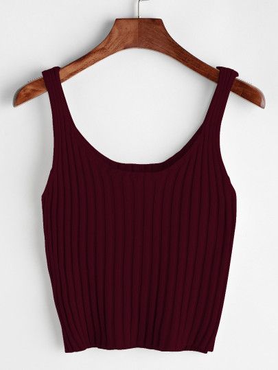 Shop Ribbed Tank Top online. SheIn offers Ribbed Tank Top & more .