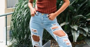 How to Wear Ripped Mom Jeans: Top 13 Rough & Stylish Outfit Ideas .