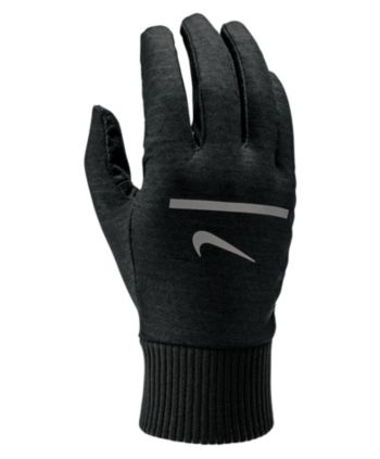 Nike Men's Dri-fit Running Gloves - Black in 2019 | Nike gloves .