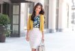 Top 13 Mustard Yellow Cardigan Outfit Ideas for Women - FMag.c