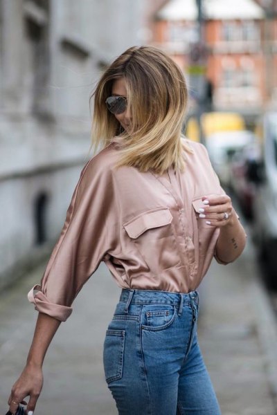 How to Wear Silk Shirt for Women: Top Outfit Ideas - FMag.c