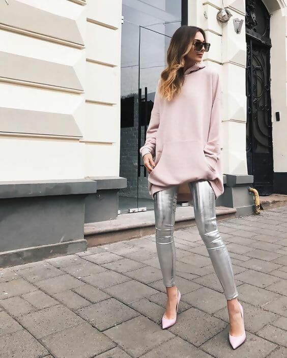 31 Grey Legging Outfit Ideas You Need to Try | Grey leggings .