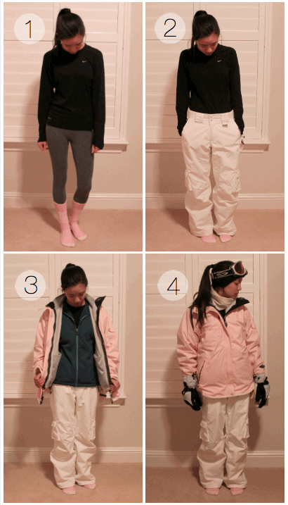 Ski/Snowboard Outfit Ideas for Beginners | AMANDAML