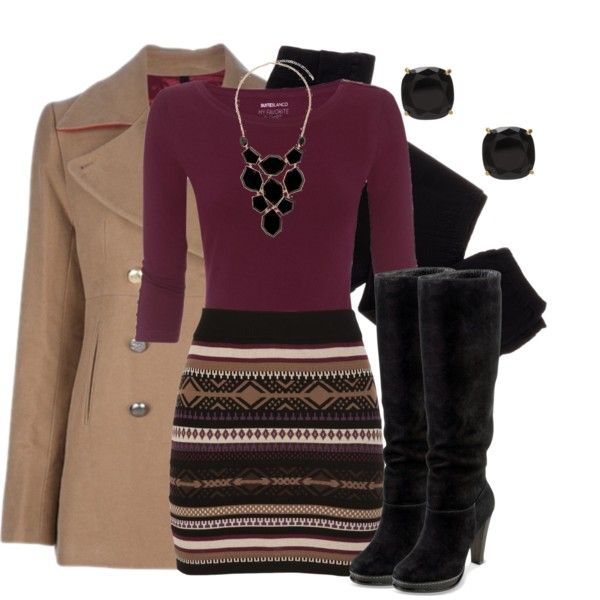 21 Polyvore Outfit Ideas for Winter - Pretty Desig