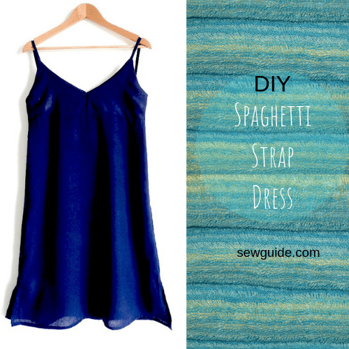 Spaghetti Strap Dress - Free Sewing Pattern & Tutorial - Sew Gui