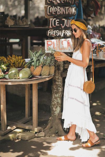 How to Wear a Straw Tote Bag This Summer - 45 Amazing Outfits .
