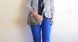 Striped Blazer Ideas - Putting Me Togeth