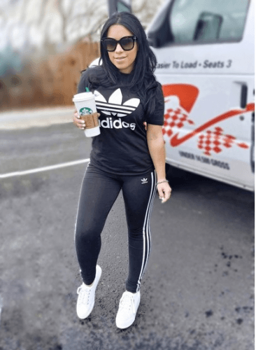 Adidas Legging Outfits-22 Ideas On How To Wear Adidas Tigh