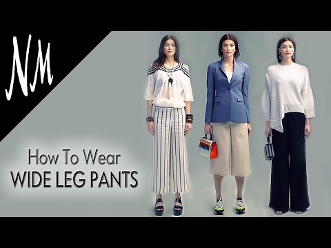 How to Wear Wide Leg Palazzo Pants | Outfit Ideas from Neiman .