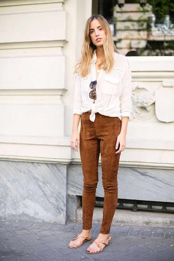 Everyone's Wearing: Suede Pants | Fashion, Style, Suede pan