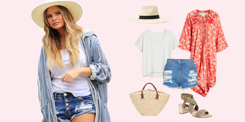 Celebrity Beach Outfit Ideas - What to Wear to the Bea