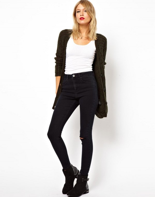 How to Wear Tall Jeans: 15 Lean & Stylish Outfit Ideas for Women .