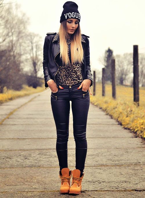10 Leather Jacket Outfit Ideas for Women | Leather jacket outfits .