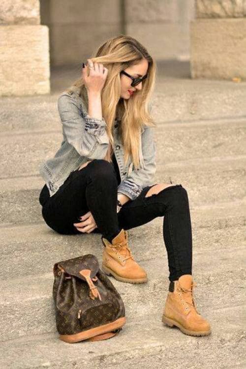 How to Wear Timberland Boots for Women: Top Outfit Ideas - FMag.c
