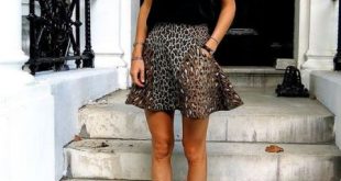 21 Animal Printed Skirt Outfits To Try - Styleohol
