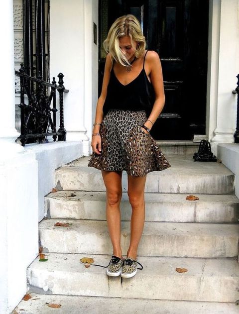 21 Animal Printed Skirt Outfits To Try - Styleohol