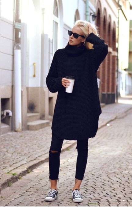 Sweater Dresses Outfit Ideas 2020 | FashionTasty.c