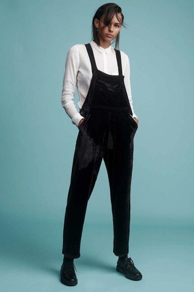 How to Wear Velvet Overalls: 15 Chic & Unique Outfit Ideas - FMag.c