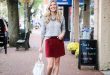 14 Amazing Outfit Ideas on How to Wear Velvet Skirts - FMag.c
