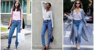 How to Wear High Waisted Jeans - The Trend Spott