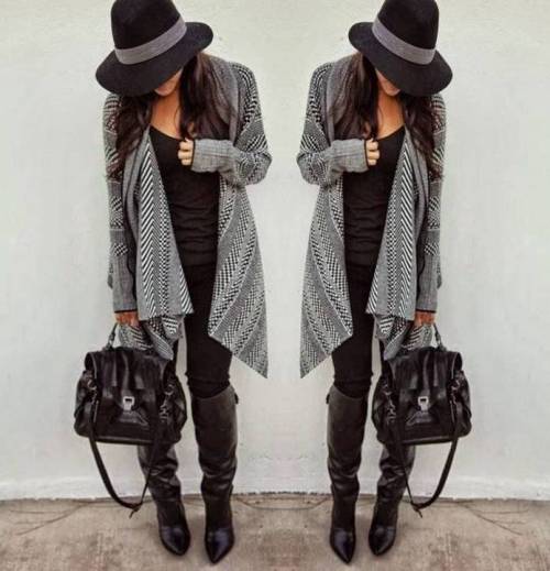 Waterfall Cardigan Outfit Ideas for
Ladies