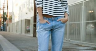 How To Style Girlfriend Jeans | Fashion, Street style, Cloth