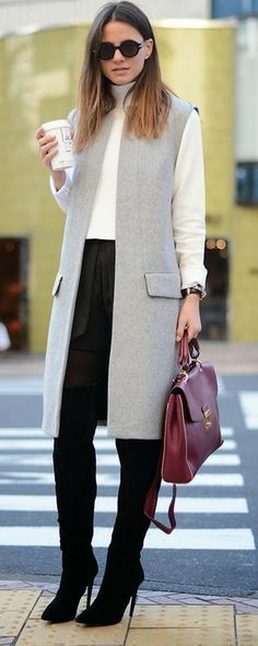 54 Best Sleeveless cardigan images in 2020 | Vest outfits .