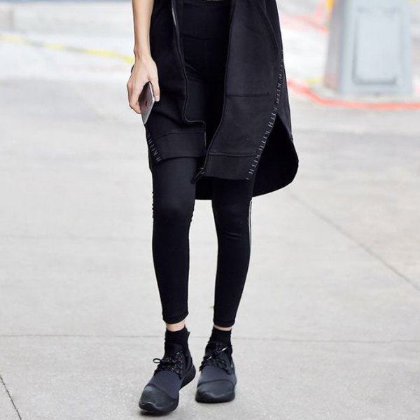How to Style Black Wedge Sneakers: Best 13 Outfit Ideas for Women .