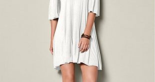 Venus Women's Cold Shoulder Dress - White, Size XS | Venus dresses .