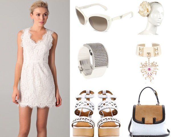 Summer White Party Outfit Ideas | White dress outfit, White dress .