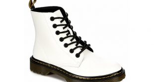 White Dr. Martens Luana Women's Combat Boots | Rack Room Sho