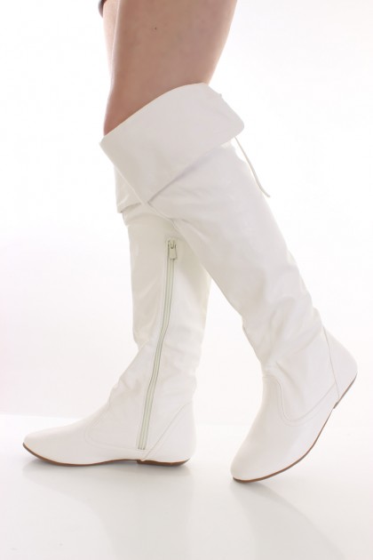white womens boots 10120731 | The Cute Styl