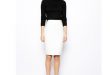Byrnes & Baker Skirts | Byrnes Baker White Leather Skirt | Poshma