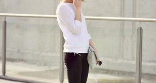 Women's Outfit Ideas With White Sneakers 2020 | FashionTasty.c