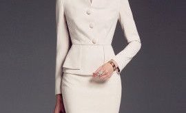 White Ol Graceful Women Skirt Suit | Fashion dress