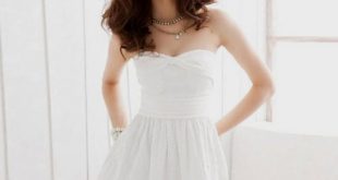 How to Style White Strapless Dress: 15 Amazing Outfit Ideas - FMag.c