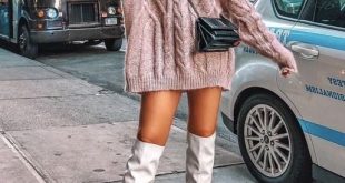 34 Sweater Dress Outfit Ideas That Are Still Trendy 2020 .