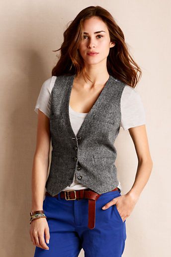 Idea Not-for-Sale, Probably a men's vest tailored to fit a woman .