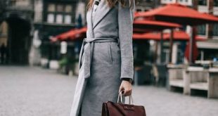 21 Super Cozy Wrap Coat Outfit Ideas To Try - Styleohol